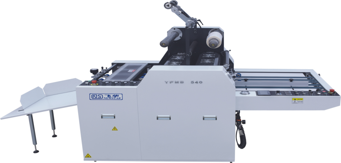 YFMB-540Y semiautomatisk lamineringsmaskin med preging